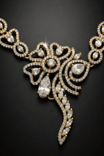 Royal Bloom Zirconia Necklace Set - Image 2