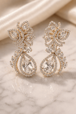 Royal Bloom Zirconia Necklace Set - Image 3