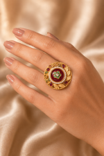 Maharani Crimson Heritage Ring