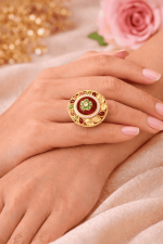 Maharani Crimson Heritage Ring - Image 3
