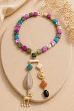 Regal Vanya Statement Necklace - Image 3