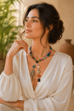 Regal Vanya Statement Necklace - Image 5