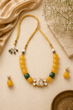 Nyveera Sunbeam Raaga Necklace Set - Image 3
