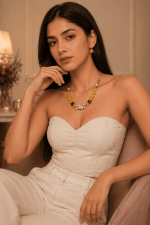 Nyveera Sunbeam Raaga Necklace Set - Image 5