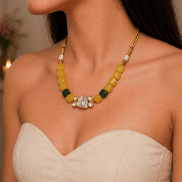 Nyveera Sunbeam Raaga Necklace Set