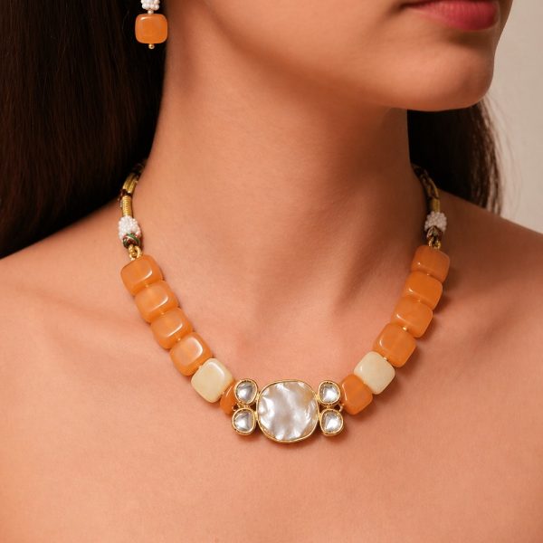 Nyveera Sunbeam Raaga Necklace Set