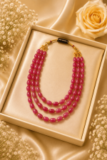 Élan Blush Graceful Strand Necklace - Image 2