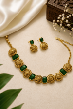Raaga Rajsi Green Glamour Set - Image 3