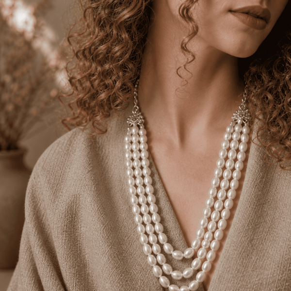 Élan Graceful Pearl Harmony Necklace