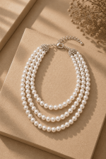 Élan Graceful Pearl Harmony Necklace - Image 5