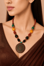 Tribal Essence Medallion Necklace