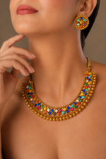 Nyveera Raaga Navrang Choker Set