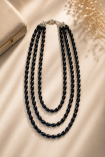 Élan Noir Statement Necklace - Image 3