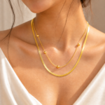 Nyveera Celeste Duo Layered Necklace