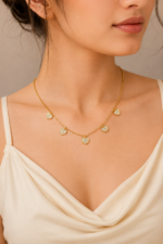 Nyveera Heart Whisper Charm Necklace