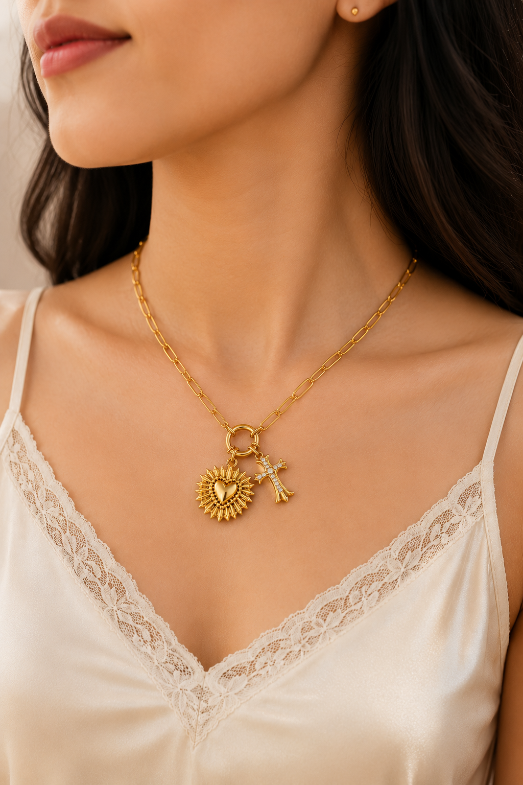 ChatGPT Image Aug 12, 2026, 10_22_58 PM Nyveera Aurelia Devotion Charm Necklace - Image 1