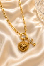 Nyveera Aurelia Devotion Charm Necklace - Image 3
