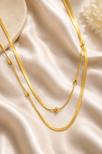 Nyveera Celeste Duo Layered Necklace - Image 2