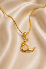 Nyveera Chandra Aura Opal Pendant Necklace - Image 4