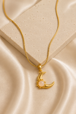 Nyveera Chandra Aura Opal Pendant Necklace - Image 2
