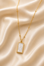 Nyveera Ivory Prism Pendant Necklace - Image 2