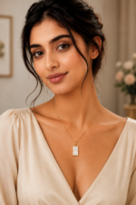 Nyveera Ivory Prism Pendant Necklace - Image 6