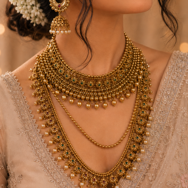 Rajsi Maharani Haar Bridal Set