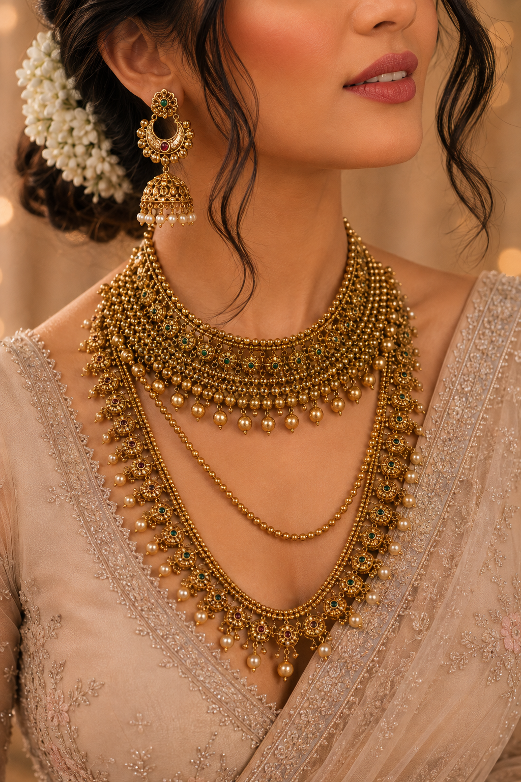 ChatGPT Image Aug 2, 2026, 11_46_59 PM (1) Rajsi Maharani Haar Bridal Set - Image 1