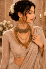 Rajsi Maharani Haar Bridal Set - Image 6