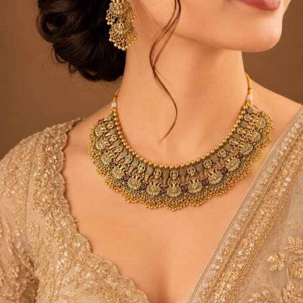 Vanya Devika Temple Choker Set