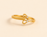 Nyveera Elan Loop CZ Ring - Image 6