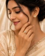 Nyveera Elan four petal clover CZ Ring - Image 6