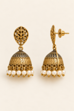 Nyveera Rajsi German Silver Heritage Statement Necklace Set - Image 21